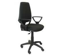 Piqueras y Crespo Elche Silla de Oficina, Tela, Negro, 109x46x46 cm