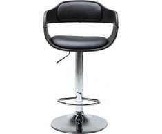 KARE Taburete Bar Costa, Negro, 106 X 48 X 48 Cm