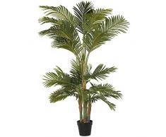 DRW Planta Artificial de una Palmera en Verde 180cm