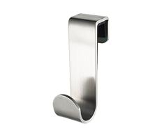 Haceka Selection Chrome Gancho Corto, Acero Inoxidable, Gris, 2.6x4.68x8.32 cm