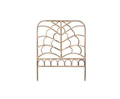 DKD Home Decor Cabecero de Cama, Ratán, Estándar