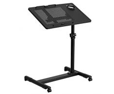 Flash Muebles Ajustable Altura Acero Funda para Escritorio para Ordenador