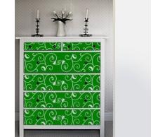 Your Design Sophie - Pegatinas para Muebles - 2 x 26 cm x 180 cm, Verde