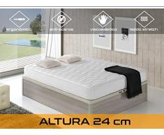 Dormi Premium Cloud 24 5.0 - Colchón viscoelástico y ortopédico, 90 x 200 x 24 cm, Todas las medidas