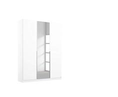Rauch Armario de Madera para Puertas giratorias Alabama, Color Blanco, 54 x 136 x 210 cm