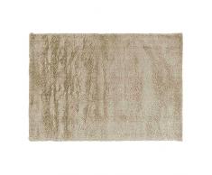 Douceur dInterior, Alfombra Rectangular (120 x 170 Cm) Tango Taupe, Shaggy Uni