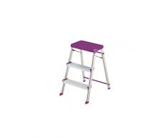 Taburete Plegable Rolser de Aluminio M3 - Malva