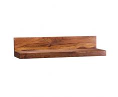 Wohnling Madera Maciza Estante 80 cm Madera de Palisandro Indio
