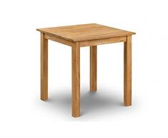 Julian Bowen COX003 Coxmoor - Mesa de Comedor de Madera de Roble (90 x 50 x 45 cm)
