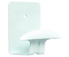 Brinox Percha, Acero, Lacado Blanco, 5.5x4x4 cm