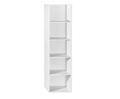 HODEDAH IMPORT HID25 White Armario estantería, Blanco