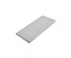 Rocada | Estante metálico para Armario, Archivador, Mueble de Oficina | Estante Ajustable en Altura | para Archivador 1601AC00 | 86x35x3 cm - Gris