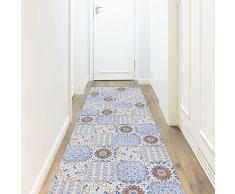 VINILIKO, Alfombra de vinilo, Boho Style, Gris, 250x66 cm
