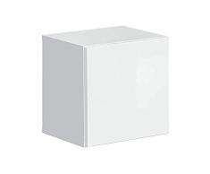 ASM Vitrina Colgante Switch WW 5 – 30 x 30 cm x 30 cm – Blanco