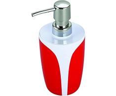 Dispensador de jabón Kandy rojo