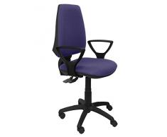 Piqueras y Crespo Elche Silla de Oficina, Tela, Azul Claro, 109x46x46 cm