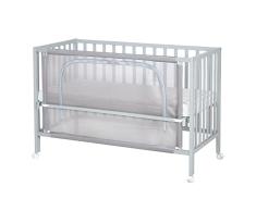 ROBA Cama supletoria, sueño seguro Dormitorio, 60 x 120 cm Little Stars, cama supletoria, natural