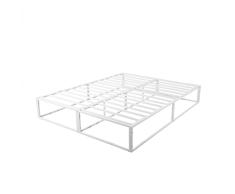 MEUBLE COSY Estructura de Cama metálica, Montaje Sencillo, Almacenamiento Debajo de la Cama