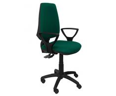 Piqueras y Crespo Elche Silla de Oficina, Tela, Verde, 109x46x46 cm