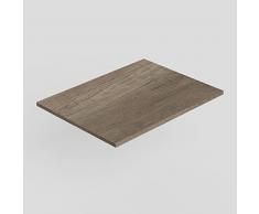 BAIKAL Encimera de Madera para Baño, en Melamina 16mm. Tablero para Mesa. Varios Acabados y Medidas. Combinable con Cualquier Mueble Modular de Marca BAIKAL.