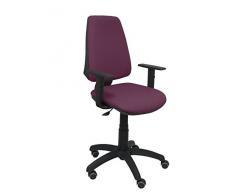 Piqueras y Crespo Elche Silla de Oficina, Tela, Morado, 109x46x46 cm