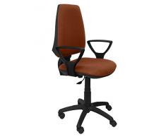Piqueras y Crespo Elche Silla de Oficina, Tela, Marrón, 109x46x46 cm