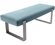 Vant Tapizado Cuarto Cama Banco - Sala & Salón Otomano - 158 kg Peso Capacidad (Terciopelo Antiguo Azul)