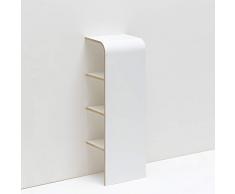 Tojo 151011056 - Zapatero (31 x 25 x 85 cm), Color Blanco