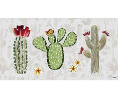 Vilber Tulum DU 22 52X100 Alfombra, Vinilo, Multicolor, 52 x 100 x 0.22 cm