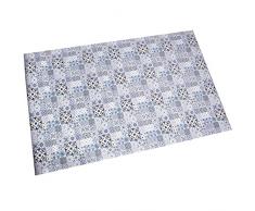 DRW Alfombra Rectangular de Vinilo Espuma y PVC con Dibujos 120x195cm