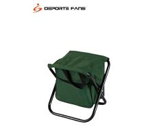 Asiento Taburete Plegable Tela Oxford con Bolsillo térmico. Camping, vacacions y Viajes