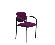 Piqueras y Crespo Villalgordo Silla confidente, Tela, Morado, único