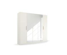 Rauch Möbel Skandi by QUADRA SPIN Gabinete de Puerta giratoria, Madera de ingeniería, Blanco, 226x210x54
