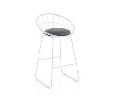 Wink Design Alden White - Juego de 2 taburetes de Bar