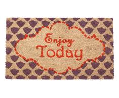 La Finesse Zerbino Alfombra de Puerta, Multicolor, 70 cm x 40 cm