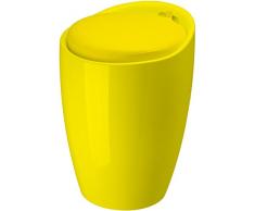 Puf Pop Taburete y baúl de almacenaje Amarillo ABS la Chaise Longue 35 - 1 M-008