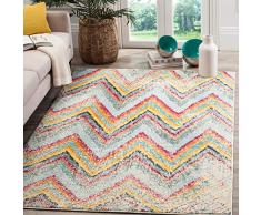 Safavieh Alfombra, Polipropileno, Multicolor, 121 X 170 cm