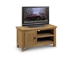 Julian Bowen Light Astoria - Mueble para televisión (Madera de Roble Encerada)