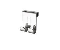 Haceka 1155991 - Gancho Doble (Acero Cromado)