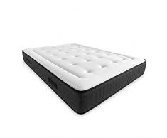 Somnia Descanso - Colchón Viscoelástico Creta | Firmeza y Confort | Altura 24cm | Antiácaros e Hipoalergénico | 90x190