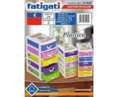 FATIGATI SRL Cajonera de plástico 5 cajones 31958, Come DA Foto