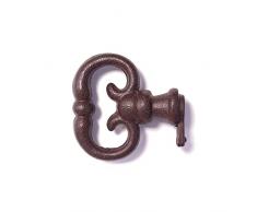 cyclingcolors Llave bocallave para muebles cajón armario decorativa cerradura universal (cabeza de llave-óxido)