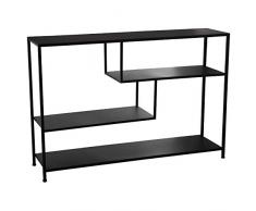 DRW Consola recibidor, Hierro, 120x30x81cm