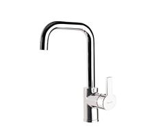 Ramon Soler 931102Va1167 Grifo Monomando para Lavabo con Desagüe de Latón