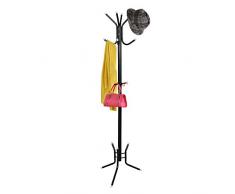 Sotech Perchero para Abrigo, Negro, 80 x 28 x 6 cm