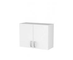 13Casa Nova 245196 A0 Armario colgante de cocina, blanco, 80x28x60 cm