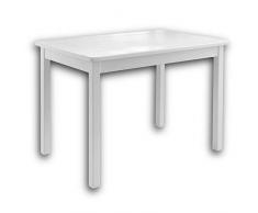 Stella Trading Felix - Mesa Infantil, Color Blanco, Ancho/Alto/Profundidad: Aprox. 76/51/50 cm.