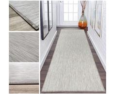 Tadi & Imperio1979 Alfombra Larga Vinilo Trenzado para Cocina pasillos Dormitorio a Medida Presencia Natural de Alta Resistencia con revés de PVC Antideslizante