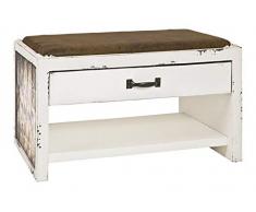 Haku Möbel Banco, MDF, vintage blanco, 40 x 72 x 43