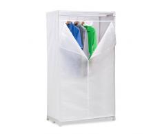 Honey-Can-Do WRD-01271 Armario de 36, Tela, Blanco, 6x25.4x91.44 cm